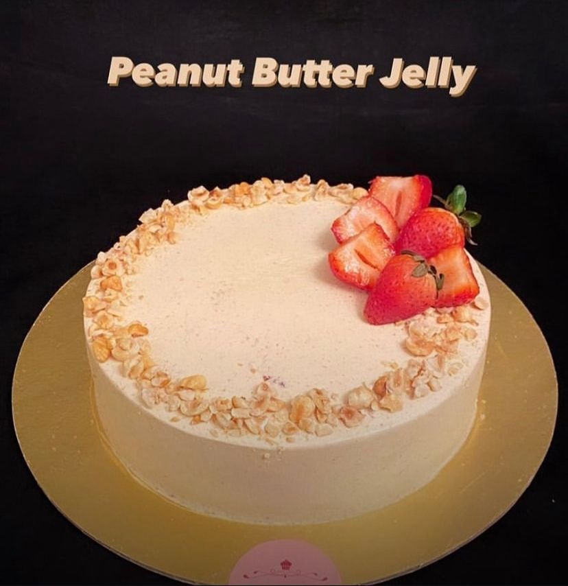 Peanut Butter Jelly Cake
