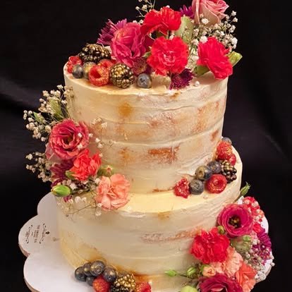 Floral Vintage Naked Tier